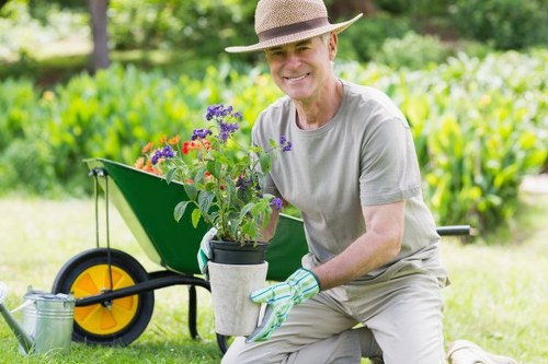 Enhanced curb appeal with professional landscaping